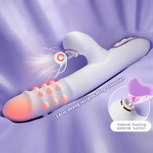 Juguete Sexual Portátil <span class=keywords><strong>de</strong></span> Larga Duración para Adultos, Estimulador <span class=keywords><strong>de</strong></span> Clítoris y Pezones con Succión Super Realista, Vibrador <span class=keywords><strong>Simulador</strong></span> <span class=keywords><strong>de</strong></span> Dildo para Parejas - Product Image 3