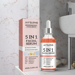 Essence faciale à l'acide hyaluronique 5 en 1, soin de la peau du visage, éclaircissant, illuminateur, sérum anti-taches - Product Image 3