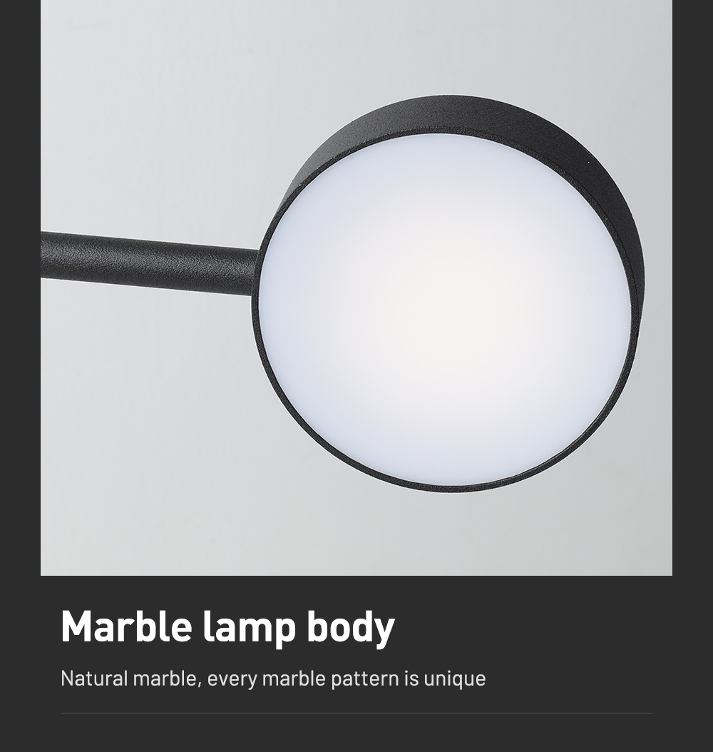 Home Office LED Metal Long Swing Arm Night Reading Modern Study Table Lamps