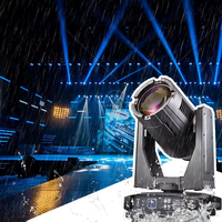 Projecteur de scène extérieur étanche 3-en-1 BSW 350W 17R 380W pour lavage, spot et éclairage de scène, étanchéité IP65, contrôle DMX512, 2-48 faisceaux