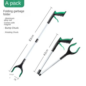 Extendable Litter Picker Reacher Grabber Tool Foldable Claw Grabber Reaching Assist Tool for Trash Pick up - Product Image 2