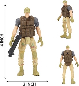 Tùy Chỉnh 14-Gói Quân Đội Người Đàn Ông <span class=keywords><strong>Swat</strong></span> Đội Người Lính Hành Động Con Số Với Vũ Khí Quân Đội Phụ Kiện Cho Trẻ Em Trai Và Cô Gái - Product Image 3