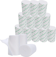 Rouleau de rembourrage orthopédique de qualité chirurgicale pour protection cutanée, respirant, en coton, pour plâtre et attelle