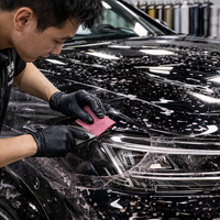 Protection personnalisée en TPU PPF invisible, anti-rayures, 95% anti-UV, 90% anti-IR, épaisseur 157µm pour carrosserie de véhicules professionnels 5 places