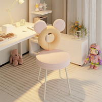Chaise de coiffeuse, chaise de coiffeuse avec miroir et chaise, chaise pour coiffeuse