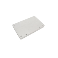Plaque de refroidissement d'eau liquide en aluminium de refroidissement de plaque froide liquide personnalisée pour dispositif de refroidissement électronique