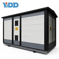 Transformateur de puissance pour sous-station mobile préfabriquée en conteneur triphasé 33 kV 480 V, sous-station compacte MV&HV
