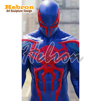 Authentisch Nachgearbeiteter 2099 Spider-Man Anime-Anzug Superhelden-Rollenspiel Halloween-Event Bühnen-Party-Verkleidung für Erwachsene