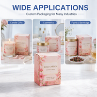Papier ondulé enduit pour présentoir de produits cosmétiques OEM, livraison rapide, papier kraft de stockage recyclable