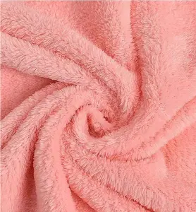 Manufacturer Custom Logo Solid Thick Coral Fleece Luxury Hotel Gift Box 3Pcs Bath Towel Set