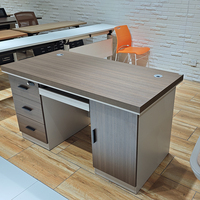 Vente en gros de meubles de bureau commercial Table de bureau Bureaux de PDG Bureau d'ordinateur de direction moderne en bois