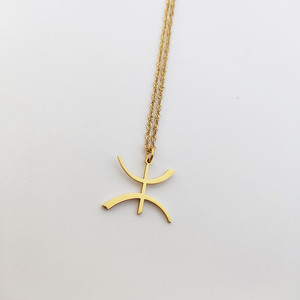 Chapado en oro de 18 quilates Amazigh letra Yaz collar de acero inoxidable tradicional Amazigh bereber collar Unisex africano para regalo - Product Image 2