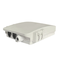 Caja Terminal de Fibra Óptica FTTH de 8 Núcleos para Montaje en Pared Interior/Exterior, Caja Divisora de Fibra Óptica ODB, Caja de Distribución de Fibra Óptica NAP