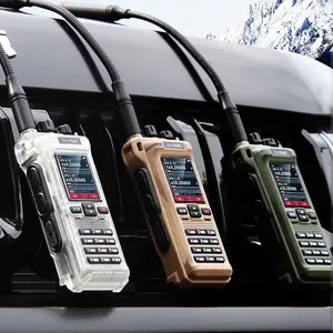 Talkie-walkie haute puissance longue portée SenHaix GT-12 à bande complète PTT ID identification résolution écran