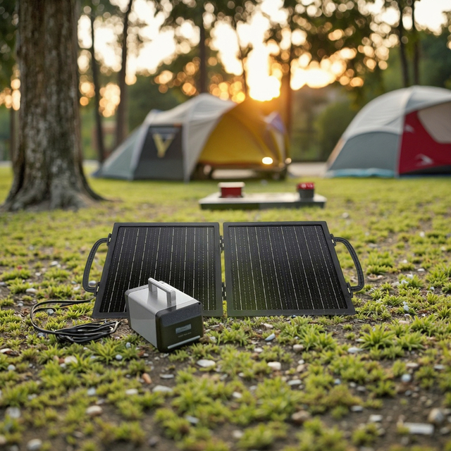 2000W Outdoor Portable Solar USB Vehicle-mounted Charging Pile Charging Mobile Power Station with Solar Panels or Pv Panels