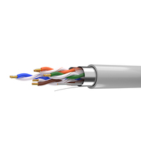 Câble réseau LAN intérieur Cat5e UTP, 8 cœurs, 4 paires, Cat6, Cat7, SFTP, FTP, double gaine, cuivre nu simple, CCA, pour extérieur, boîte de tirage