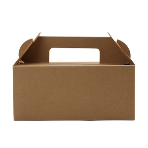 Boîte de livraison d'ailes de <span class=keywords><strong>poulet</strong></span> au design <span class=keywords><strong>original</strong></span>, contenants à emporter, contenants en papier jetables avec poignée - Product Image 2