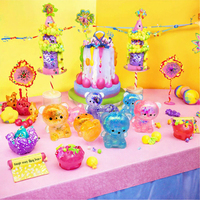 SQUISHMEEZ TPR Maltose Glitter Mini Animal Squishy Anti-stress Canard Capybara Ours Jouet à Presser Amusant Cadeau de Fête Décompression Stress