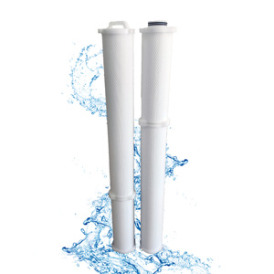 20/40 Inch 0.1-100 Micron Pp/<b>Ptfe</b>/Nylon Membrane High Flow Pleated Filter Element With Factory - Product Image 1