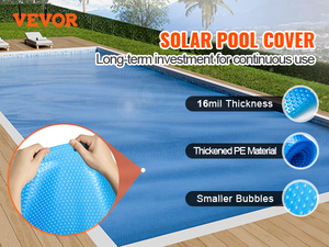 Couverture de piscine gonflable ovale, anti-poussière, pour piscine au sol, pour le camping en plein air - Product Image 5