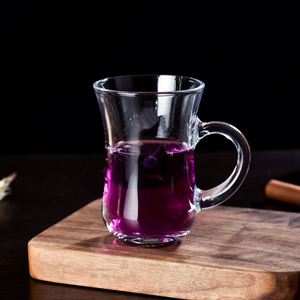 Vasos Pequeños de Vidrio Estilo Árabe, Populares en el Mercado de Oriente Medio, para Té Turco Rojo y Negro, Venta al Por Mayor Personalizada - Product Image 6