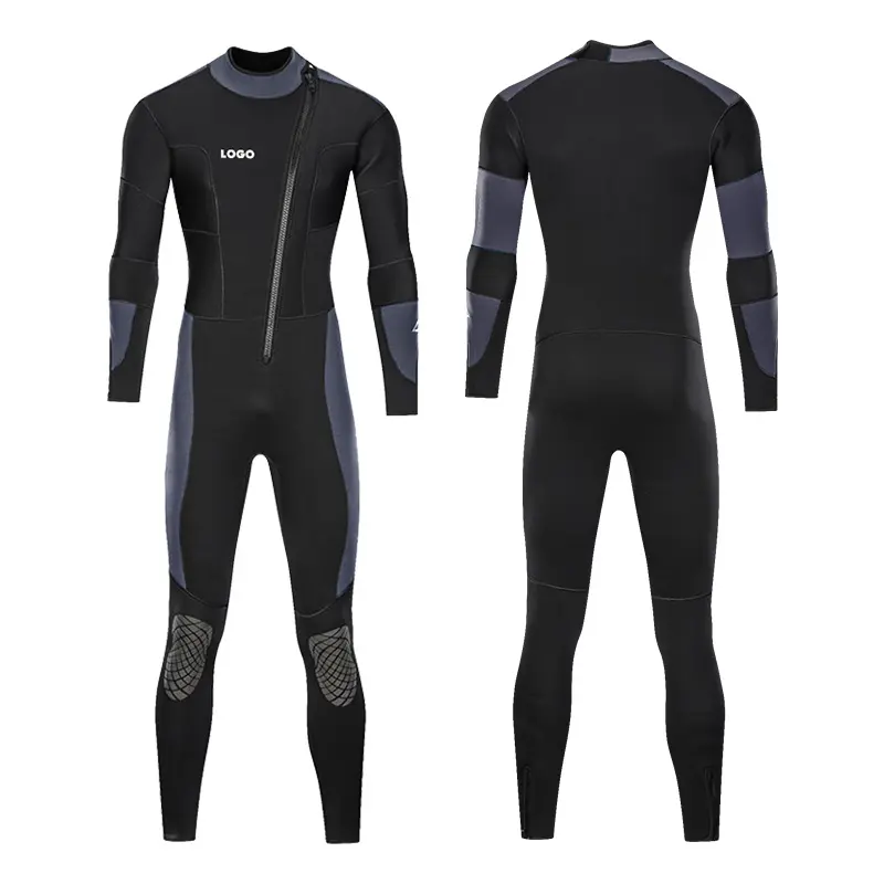 5 Mm uomo in Neoprene calcareo vestiti con cappuccio tuta Ja Met Muta nuoto Chausson De Plonge Premium Muta