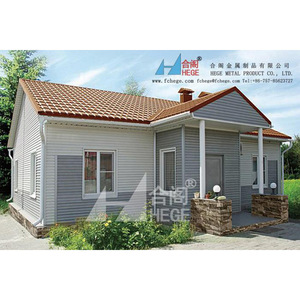 Hege Light Steel Frame Villa Modern Design <b>Prefab</b> <b>House</b> for Residential Use - Product Image 2