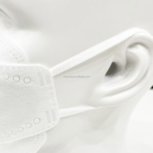 มาส์กหน้ารูปปลาแบบใช้แล้วทิ้งพร้อมสายคล้องจมูกแบบหล่อเย็นและหูที่สบาย - Product Image 2