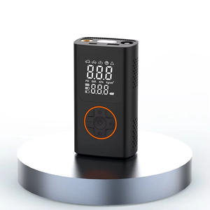 เครื่องอัดอากาศ12V ไร้สายชาร์จได้ปั๊มลมแบบพกพาปั๊มลมสำหรับรถยนต์รถจักรยาน<span class=keywords><strong>ลูก</strong></span>บอลดิจิตอล - Product Image 1