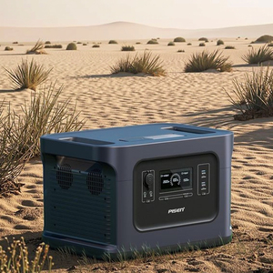 Pisen 2000W Trạm điện cầm tay LiFePO4 năng lượng mặt trời hệ thống năng lượng 110V <span class=keywords><strong>AC</strong></span> đầu ra ngoài trời Pin dự phòng 2000W năng lượng mặt trời Máy phát điện - Product Image 1