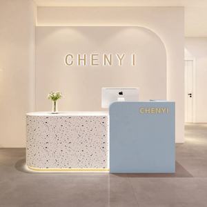 Comptoir de réception coloré Zxm, comptoir d'hôtel, magasin de vêtements, comptoir moderne, salon de beauté, caisse enregistreuse à vendre - Product Image 6