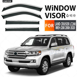 Parasol para coche, Deflector de parabrisas, visera de ventana, protector de lluvia moldeado por inyección de PC para Toyota Land Cruiser LC80 FJ80 LC70 100.200 - Product Image 3
