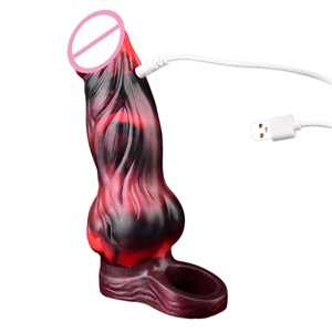 Vibrador con Funda para Pene Largo NNSX para Hombres, Retrasa la Eyaculación, Estimulador de Punto G de Silicona, Extensor de Pene Vibrante, Juguete Sexual Masculino - Product Image 1