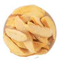 Hoogwaardige gevriesdroogde mangoschijfjes, knapperig en gezond gedroogd fruit, OEM bulk groothandel, gecertificeerde voedselleverancier