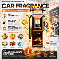 Diffuseur de parfum pour véhicule avec plusieurs senteurs pour ajouter du parfum et désodoriser, adapté aux ateliers de detailing automobile