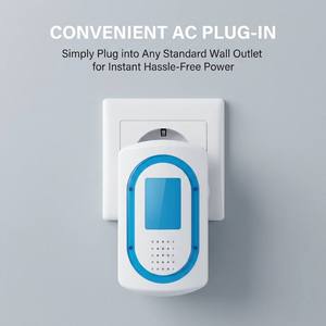 Sonnette de porte certifiée CE avec 32 sonneries, sans fil, sans câblage, pour la sécurité à domicile - Product Image 3