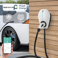 CE 2025 Wallbox Home EV AC-Schnell ladegerät Typ 2 22kW 11kW 7kW 240V 380V 16A 32A für MINI Smart AC-Ladegeräte für Wohngebäude