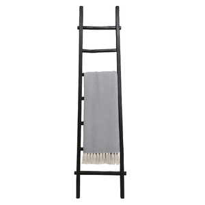 Portasciugamani Decorativo a Scala Verticale, Supporto Sottile con Ganci per Camera da Letto e Soggiorno - Product Image 2
