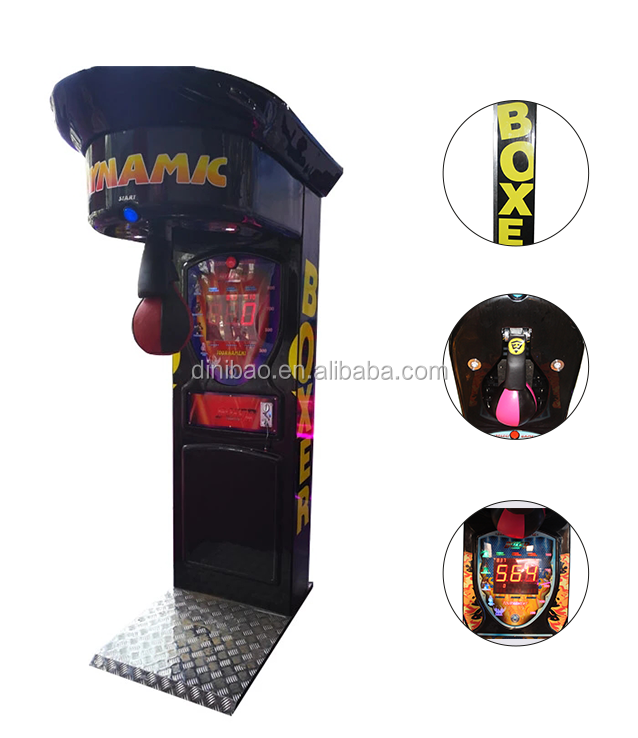 Популярная монетная боксерская аркадная машина для билета, боксерская машина для продажи