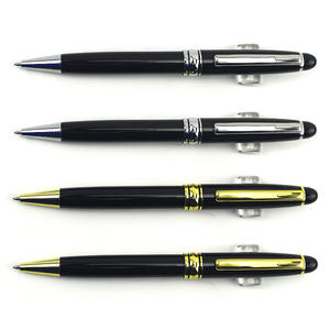 Nouveau stylo à bille fin et élégant avec logo imprimé, cadeau personnalisé, stylo promotionnel en métal - Product Image 1