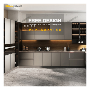 Meilleures ventes : Cuisine complète Cosina Cucine <span class=keywords><strong>Meuble</strong></span> Cuisine pour usage domestique, RTA, avec robinet, charnières et accessoires, modèle Top Seller - Product Image 1