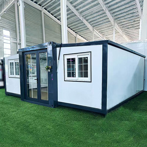 20 pieds 40 pieds Préfabriqué Modulaire Pliant Petit Conteneur D'expédition Maison Conteneur Extensible Préfabriqué 2 3 4 Chambres Immeuble de Bureaux - Product Image 3