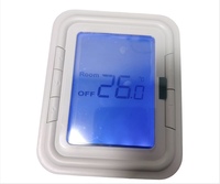 Termostato de Aire Acondicionado Central con Pantalla Capacitiva Horizontal, Ángulo de Visión de 12 Horas, Montaje en PCB
