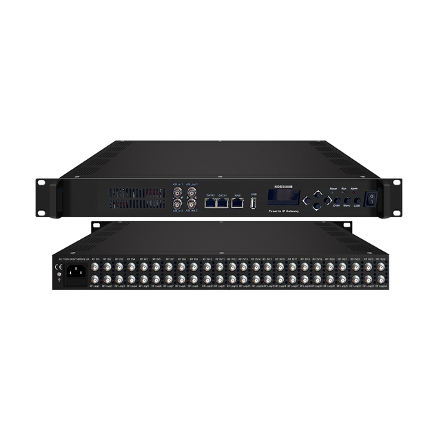 Telelink DTV IPTV 3508B Tuner to IP Gateway 8/16/24 Tuners 2 ASI DVB-S2 DVB-C ISDB-T ATSC