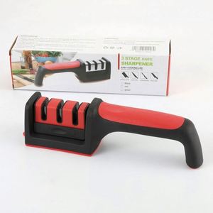 Afilador de Cuchillos Manual Creativo, Profesional y Ecológico de Acero de Tungsteno y Cerámica, Grano Grueso, para Afilar y Pulir, en Stock - Product Image 5