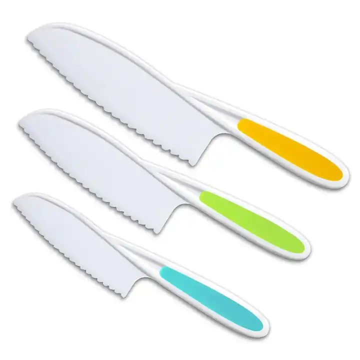 Source Ensemble de couteaux de cuisine en plastique pour enfants