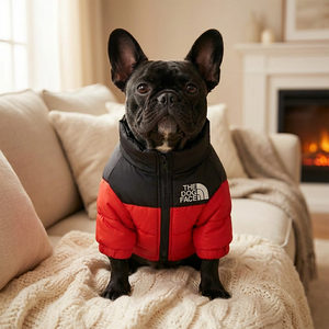<span class=keywords><strong>Manteau</strong></span> d'hiver léger, coupe-vent, de grande marque, personnalisé, respirant et doux pour chiens - Product Image 4