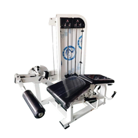 Machine professionnelle de curl de jambe sujette d'extension de jambe en acier d'équipement de forme physique de double salle de gymnastique fonctionnelle