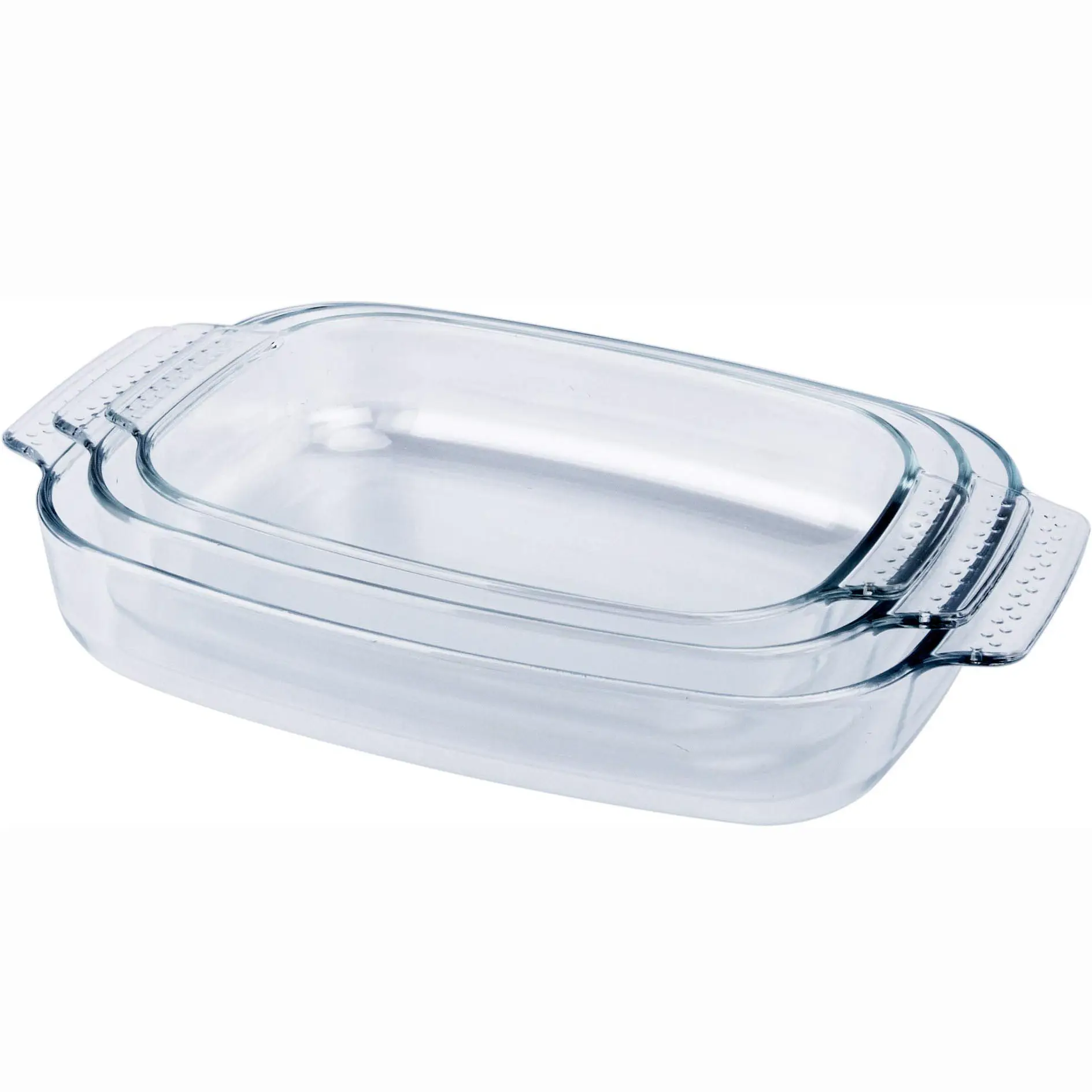 9X9 Microwavable Cao Borosilicate Glass Baking Glass Set Baking Glass Chảo Cho Lò Nướng Món Ăn Thủy Tinh Vuông