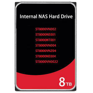 Disco Duro Interno <span class=keywords><strong>ST8000NE001</strong></span> Iron Wolf Pro de 8 TB, 3.5 Pulgadas, SATA 6 Gb/s, 7200 rpm, 256 MB, para NAS RAID ST6000NE000 ST8000VN004 - Product Image 1